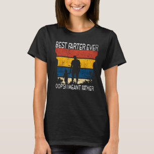 Camiseta Mens Melhor Farter De Sempre Oops Quero Dizer Pai