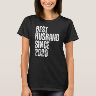 Camiseta Mens Melhor Marido Desde Anniv Casamento vintage 2