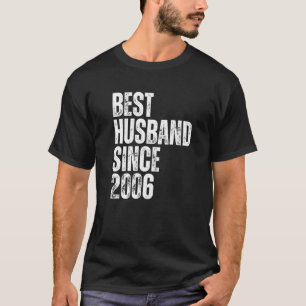 Camiseta Mens Melhor Marido Desde Anniv Casamento vintage 2