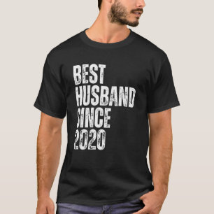 Camiseta Mens Melhor Marido Desde Anniv Casamento vintage 2