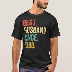 Camiseta Mens Melhor Marido Desde Annivers De Casamento De