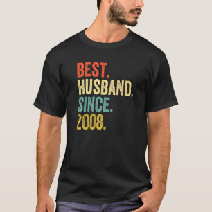 Camiseta Mens Melhor Marido Desde Annivers De Casamento De