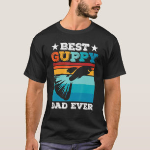 Camiseta Mens Melhor Pai Ipidificado De Aquário Guardião De