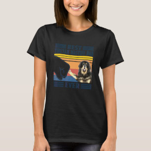 Camiseta Mens Melhor Pai Mastiff Tibetano Nunca Cachorro Pa