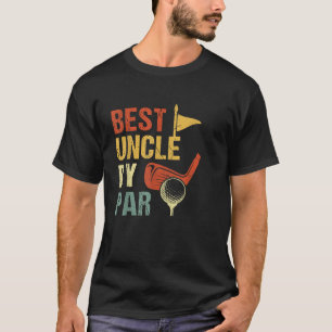 Camiseta Mens Melhor Tio Por Par O Golfe do Dia do Pai