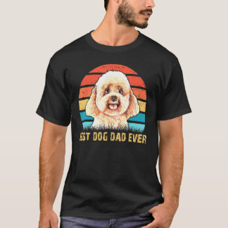 Camiseta Mens Mens Cita O Melhor Pai De Cão Alguma Vez Pood