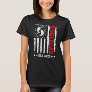 Camiseta Mens Mens Promovidos A Singledad 2023 Bandeira Ame