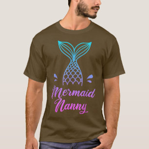 Camiseta Mens Mermaid Nanny , Mermma Security Roupa Itali