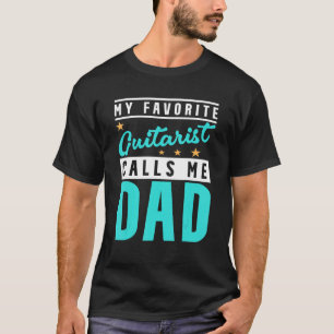 Camiseta Mens Meu Guitarrista Favorito Me Chama De Violão P