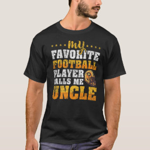 Camiseta Mens Meu Jogador De Futebol Favorito Me Chama De T