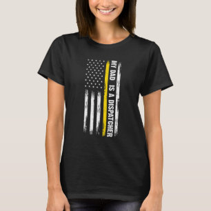 Camiseta Mens Meu Pai É Um Despachante Pai
