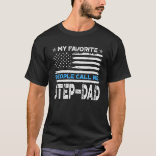 Camiseta Mens Meu Pessoas Favorito Chame-me Sinal Pai Usa S