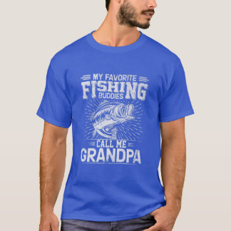 Camiseta Mens Meus Amigos De Pesca Favoritos Me Chamam De A