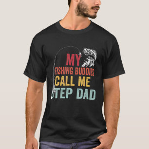 Camiseta Mens Meus Amigos De Pesca Favoritos Me Chamam De P