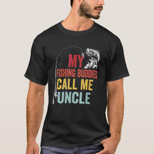 Camiseta Mens Meus Amigos De Pesca Favoritos Me Chamam De T