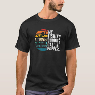 Camiseta Mens Meus Amigos De Pesca Me Chamam Pescadores