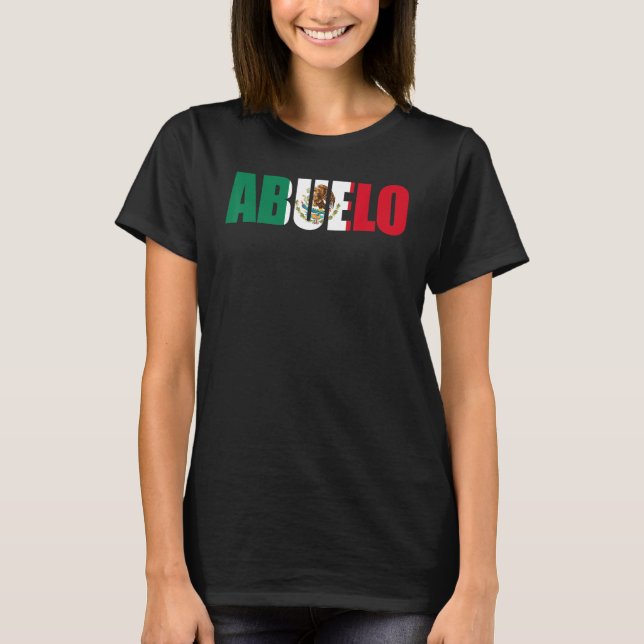 Camiseta Mens  Mexican Abuelo Mexico (Frente)