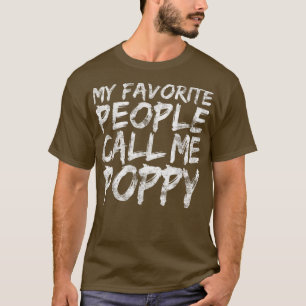 Camiseta Mens Minhas Pessoas Favoritas Me Chamam De Dia Pop