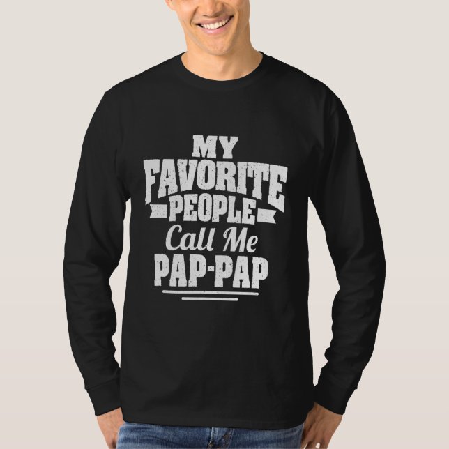 Camiseta Mens Minhas Pessoas Favoritas Me Chamam De Humor D (Frente)