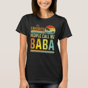 Camiseta Mens Minhas Pessoas Favoritas Me Chamam De Pai Bab