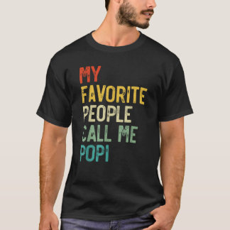 Camiseta Mens Minhas Pessoas Favoritas Me Chamam de Pai Dia