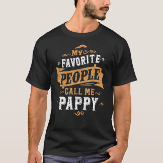 Camiseta Mens Minhas Pessoas Favoritas Me Chamam De Pai Pap