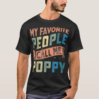 Camiseta Mens Minhas Pessoas Favoritas Me Chamam De Vovô Po