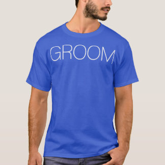 Camiseta Mens Minimalista Style Groom