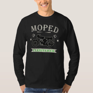 Camiseta Mens Moped Whisper Ddr Moped S51 Suhl 2 Traço Sim