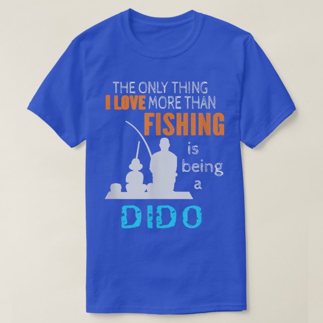 Camiseta Mens More Than Love Fishing Dido Ukraine Ukrainian (Frente do Design)
