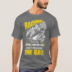 Camiseta Mens Motocross Racing Porque Outros Esportes Só Sã