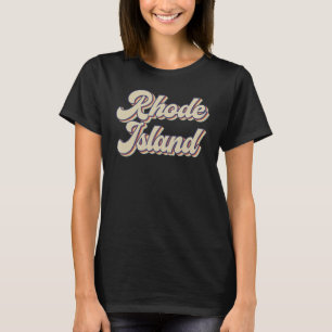 Camiseta Mens Mulheres Crianças Rhode Island Hometown Vinta