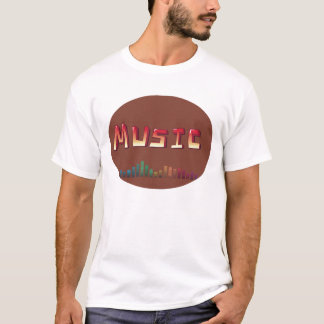 Camiseta Mens Music T—Shirt