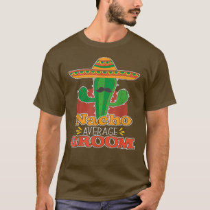 Camiseta Mens Nacho Média de Groço Nacho Média T Média