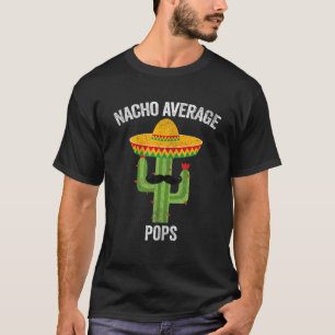 Camiseta Mens Nacho Média Pop Roupa mexicanos Pais Da