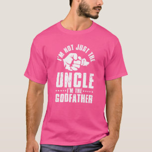 Camiseta Mens Não Apenas O Tio Poderoso Godson Godson Godch
