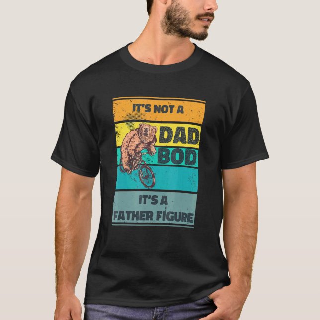 Camiseta Mens Não É Um Bod Pai É Um Pai Figura Gol (Frente)