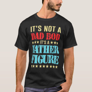 Camiseta Mens Não É Um Bod Pai É Um Pai Figura V