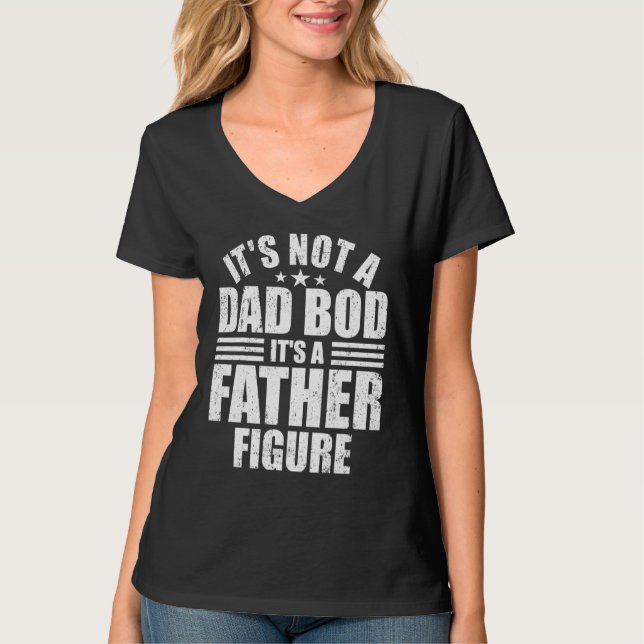 Camiseta Mens Não É Um Bod Pai É Um Pai Figurino (Frente)