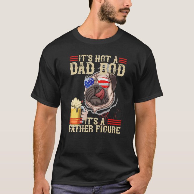 Camiseta Mens Não é um Pai, é o Pai Figura B (Frente)
