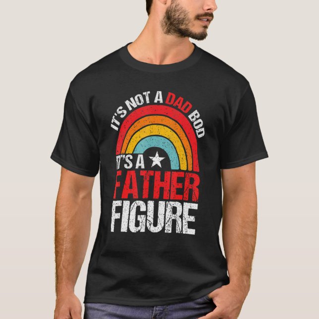 Camiseta Mens Não é um Pai, é um Padre Figura (Frente)