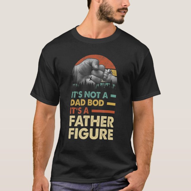 Camiseta Mens Não é um Pai, é um Padre Figura (Frente)