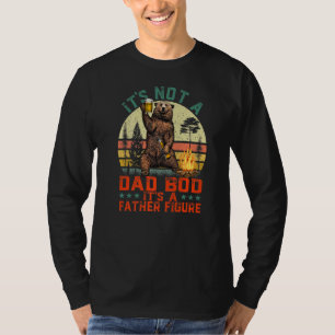 Camiseta Mens não é um Pai, é um pai e um filho.