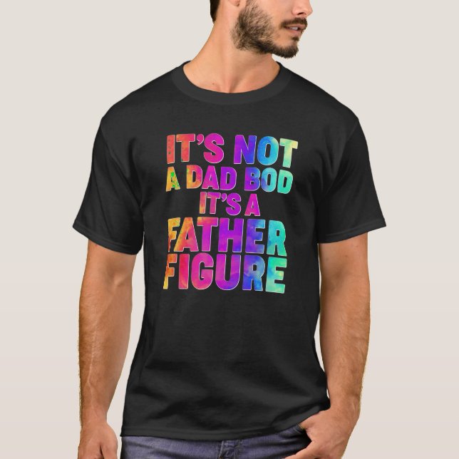 Camiseta Mens Não é um Pai É um Pai Figura D (Frente)