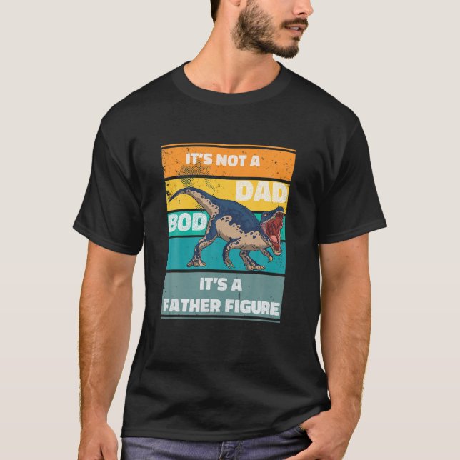 Camiseta Mens Não É Um Pai É Um Pai Figura Dinosau (Frente)