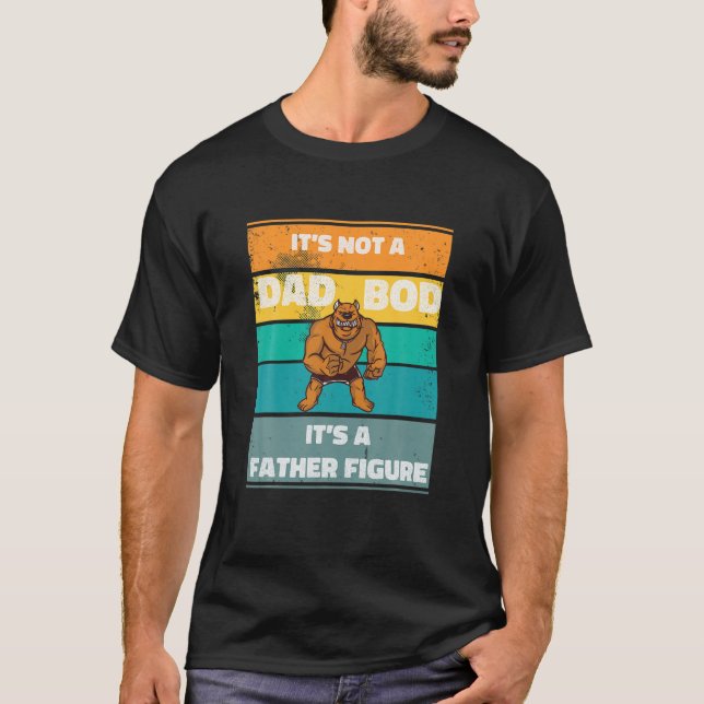 Camiseta Mens Não É Um Pai É Um Pai Figura Irritado V (Frente)
