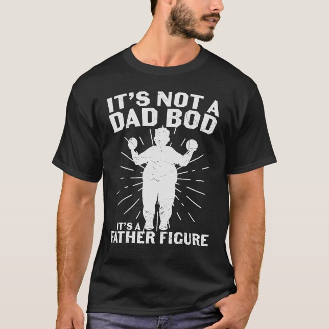 Camiseta Mens não é um Pai, é uma figura paterna (Frente)
