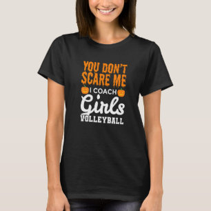 Camiseta Mens, não me assusta, eu treino vôlei das garotas