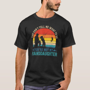 Camiseta Mens, Não Me Pode Dizer O Que Fazer Não É Minha av