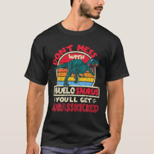 Camiseta Mens não se mexem com Abuelo Saurus Jurasschou Ty